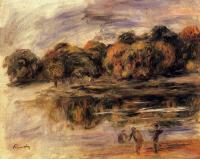 Renoir, Pierre Auguste - Fishermen be a Lake